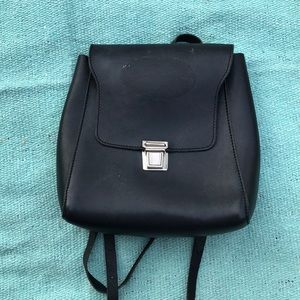 Brandy Melville leather backpack purse